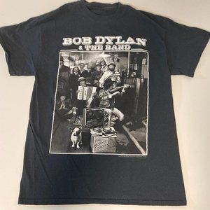 Men's Bob Dylan & the Band TShirt - The Basement Tapes, Size Medium